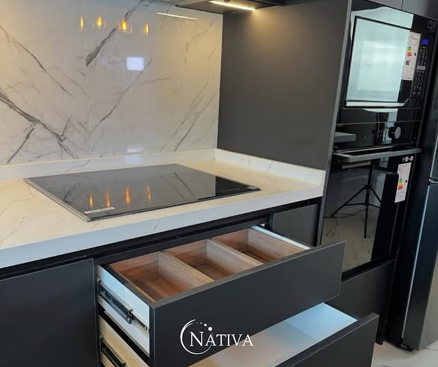 Gabinete con tarja de cocina